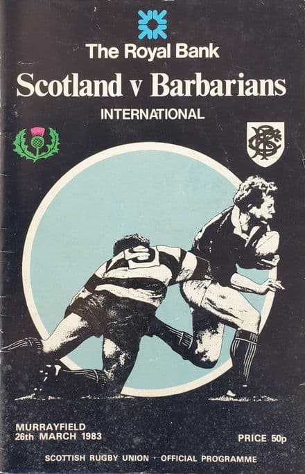 Scotland v Barbarians (1983, Mar 26th)