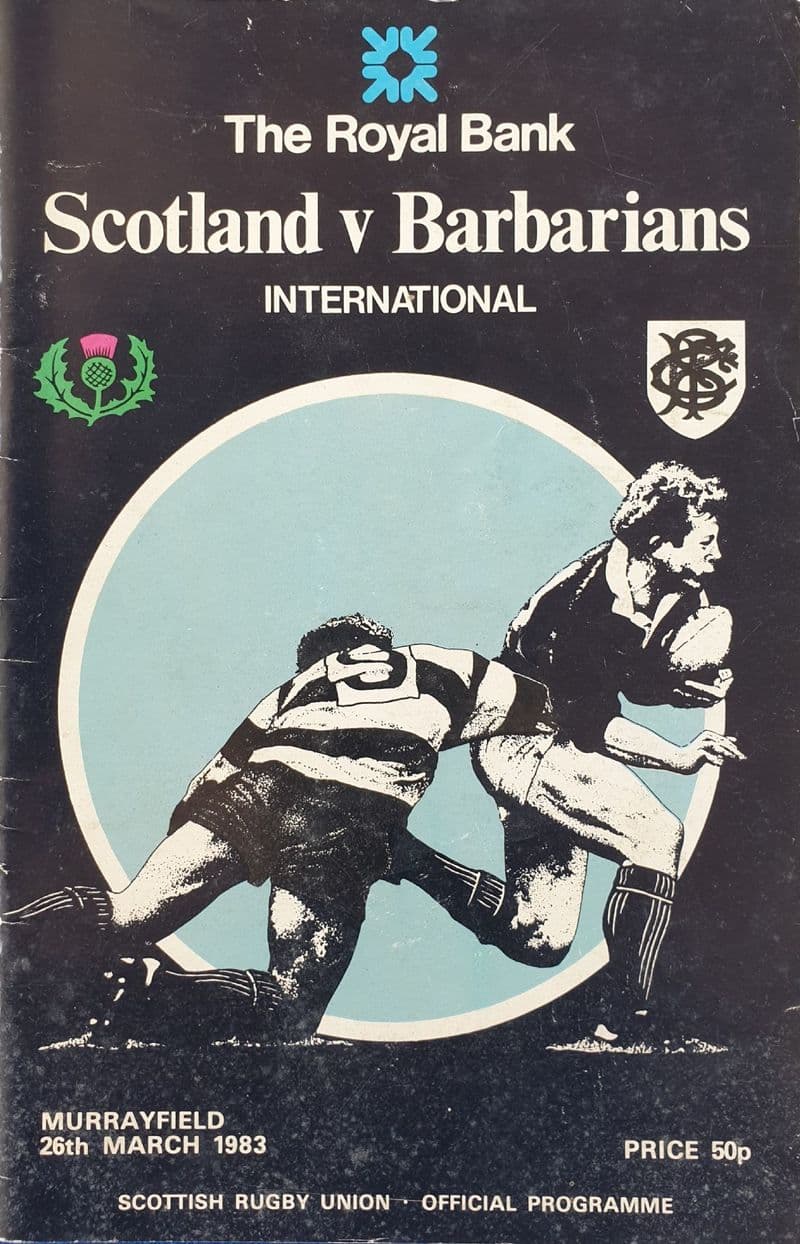 Scotland v Barbarians (1983, Mar 26th)