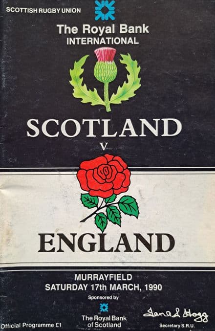 Scotland v England (1990, Mar 17th)