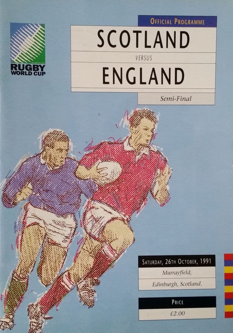 Scotland v England (1991, Oct 26th) RWC SF