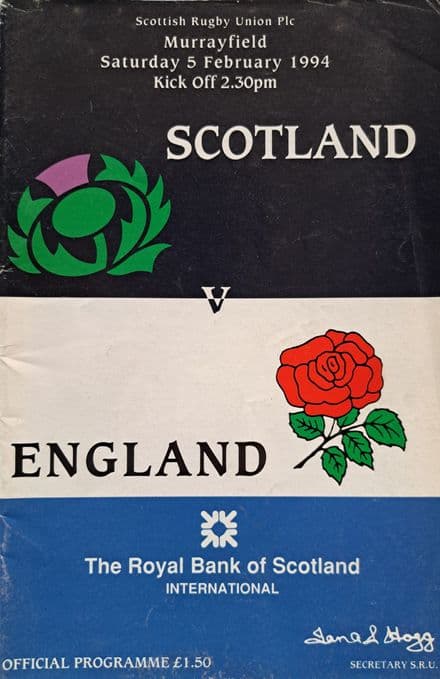 Scotland v England (1994, Feb 5th)