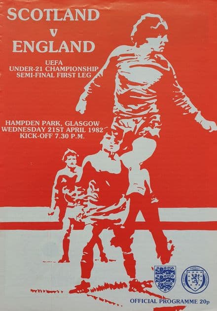 Scotland v England, U.21 Int (1982, Apr 21st)