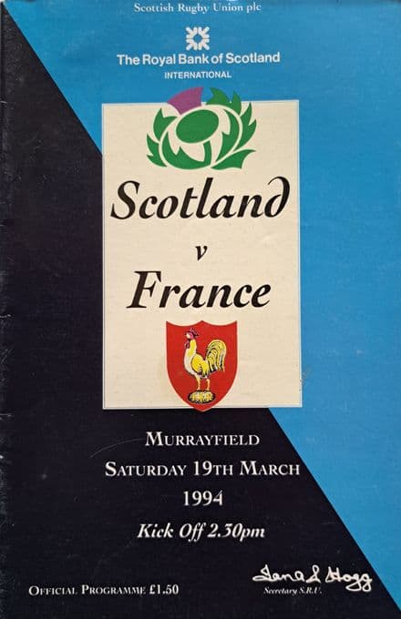 Scotland v France (1994, Mar 19th)