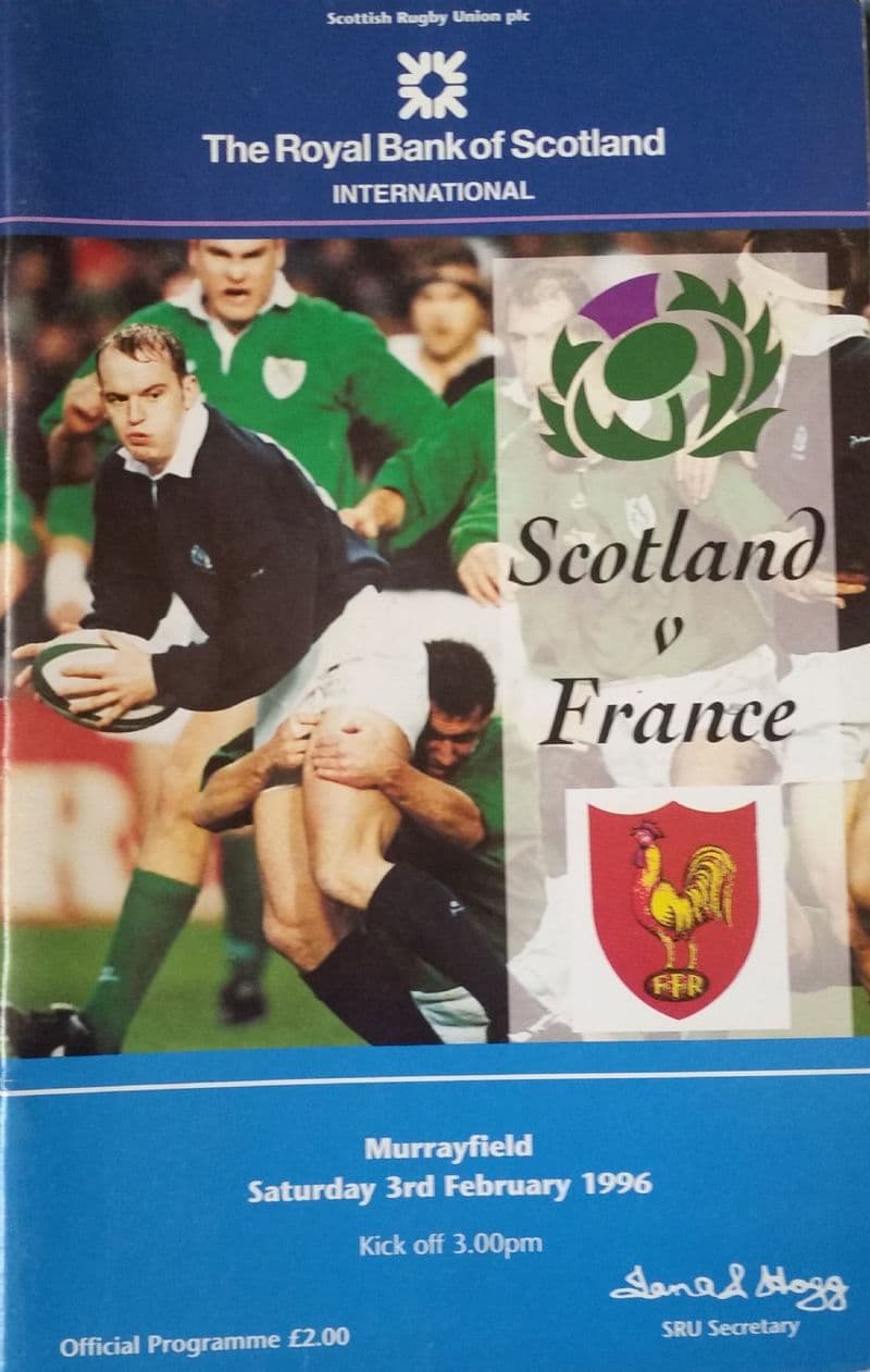 Scotland v France (1996, Feb 3rd)