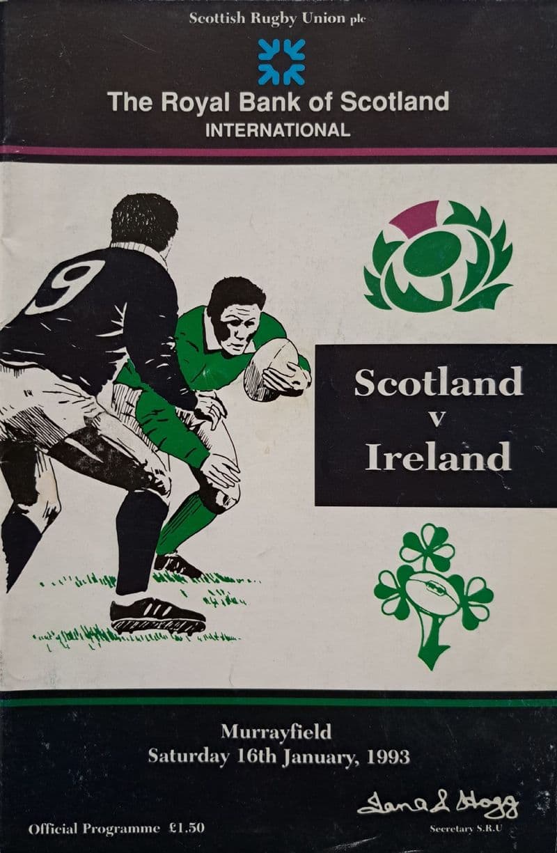 Scotland v Ireland (1993, Jan 16th)