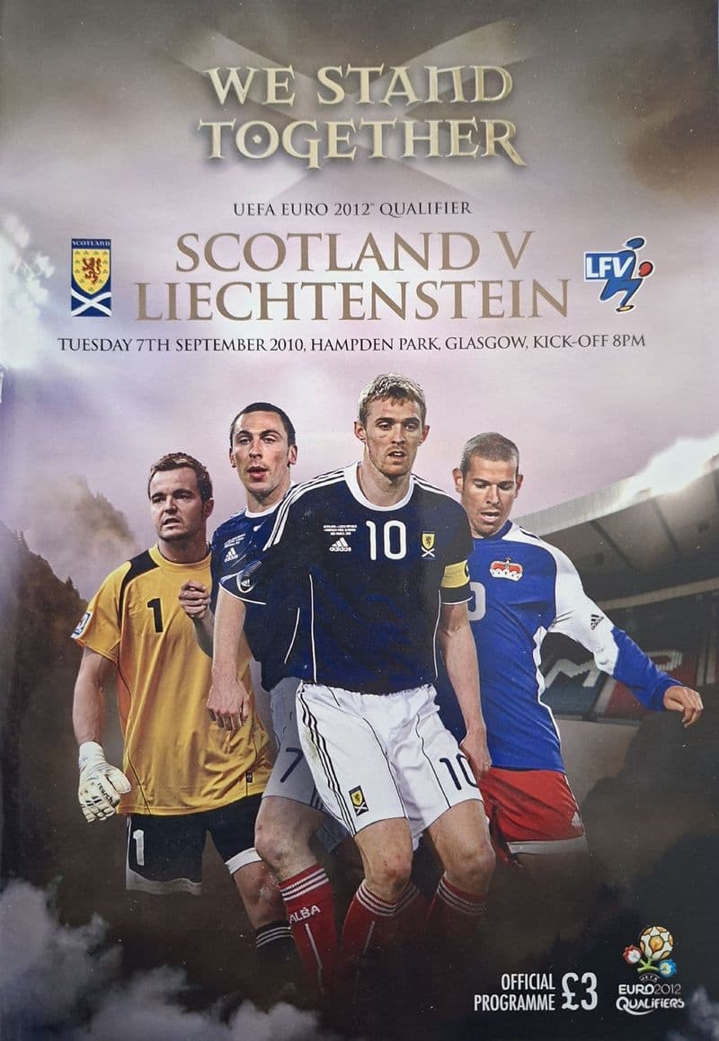 Scotland v Liechtenstein, Euro 2012 Qual (2010, Sep 7th)