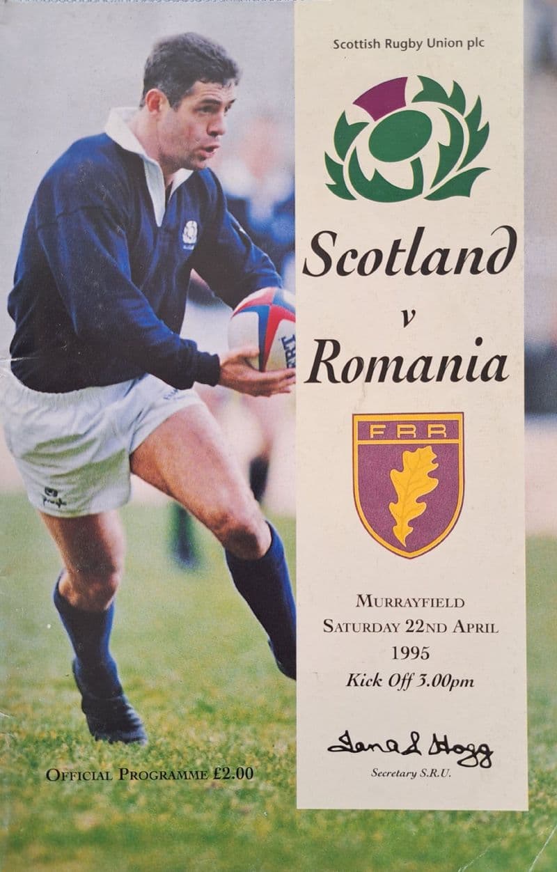 Scotland v Romania (1995, Apr 22nd)