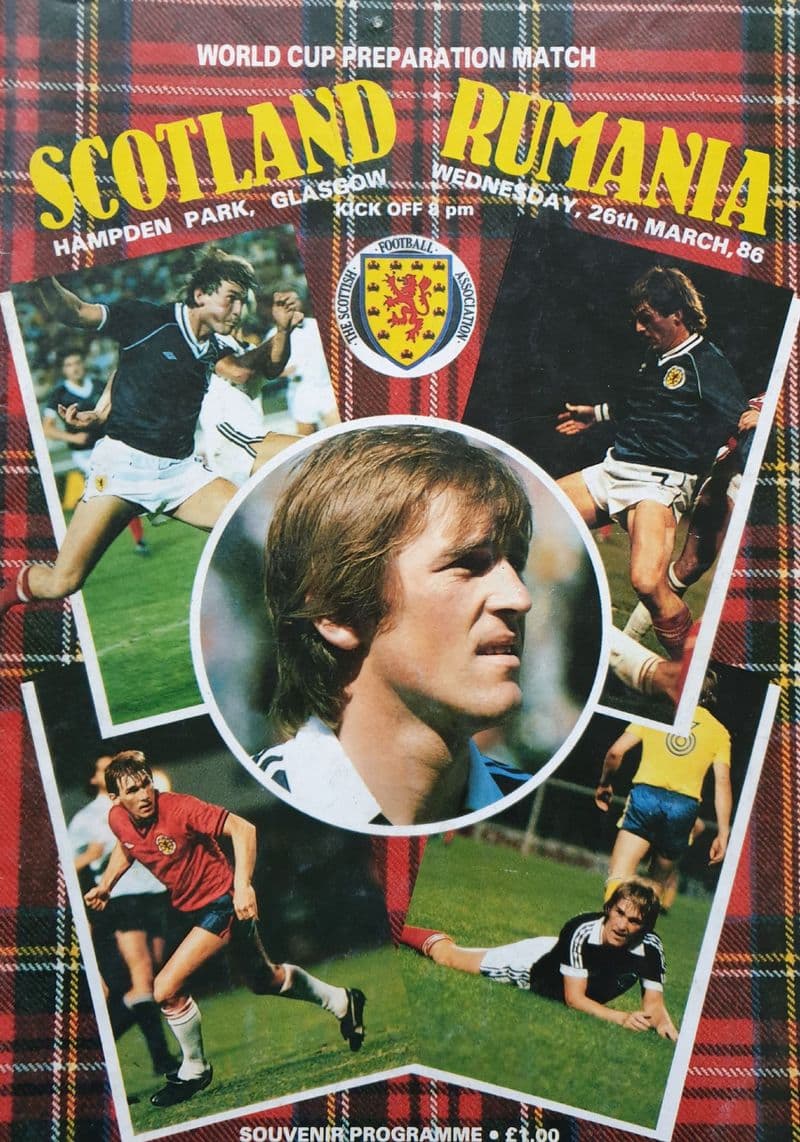 Scotland v Rumania (1986, Mar 26th)