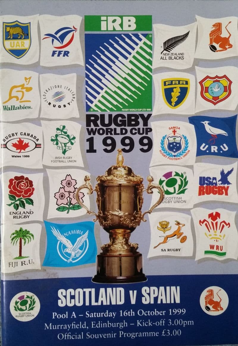 Scotland v Spain (1999, Oct 16th) RWC Pool A