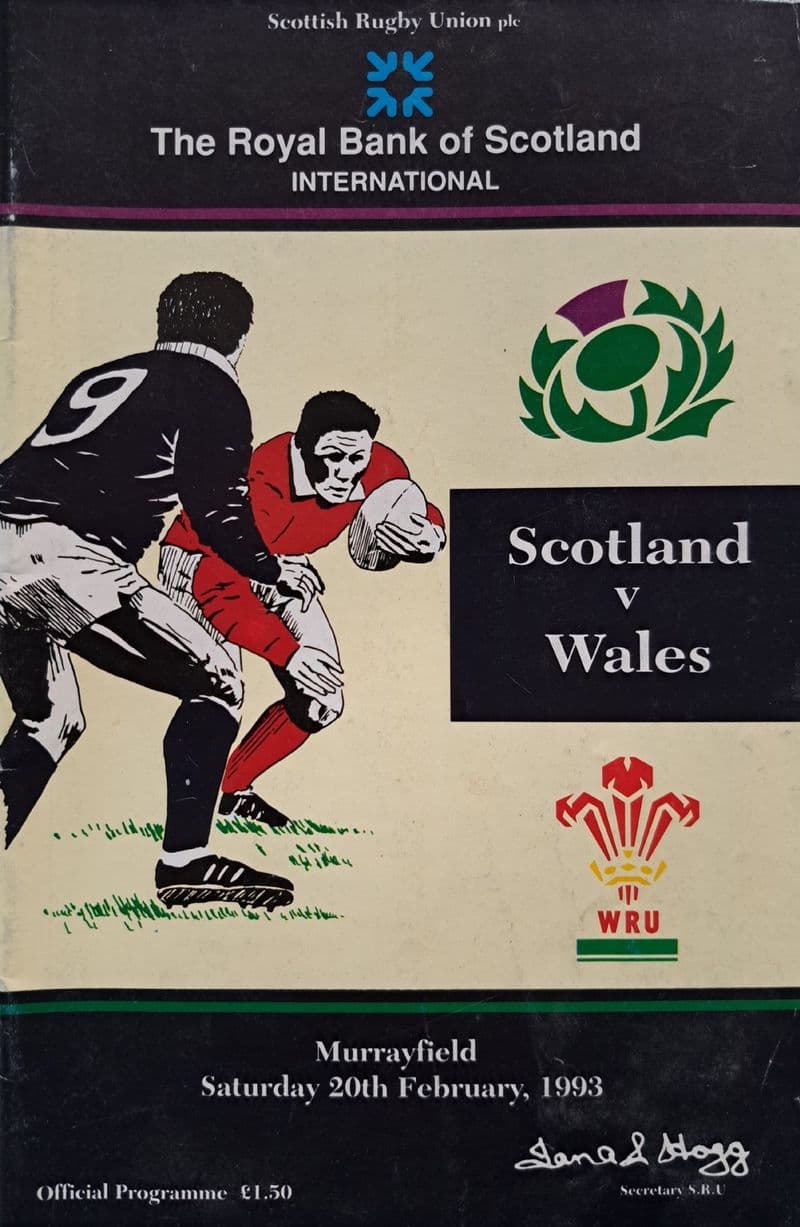 Scotland v Wales (1993, 20th February)