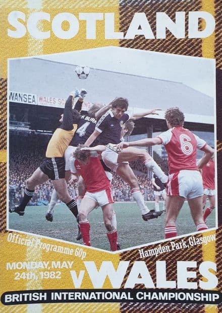 Scotland v Wales, Home International (1982, May 24th)