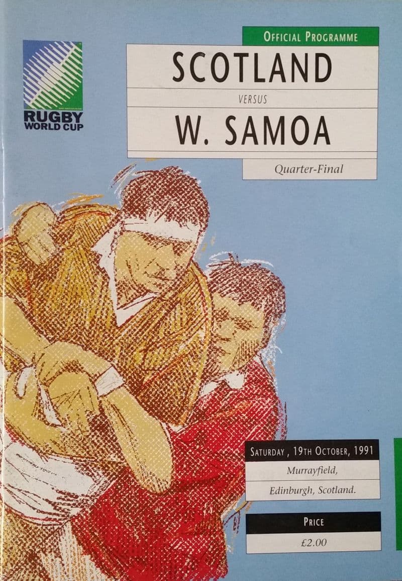 Scotland v Western Samoa (1991, Oct 19th) RWC QF