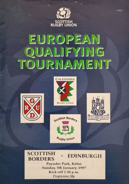 Scottish Borders v Edinburgh (1997, Jan 5th)