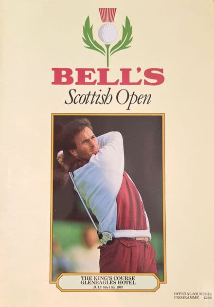 Scottish Open Programme 1987 (Gleneagles)
