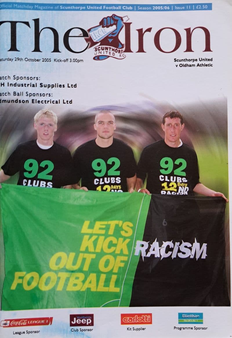 Scunthorpe v Oldham, Lge 1 (2005, Oct 29th)