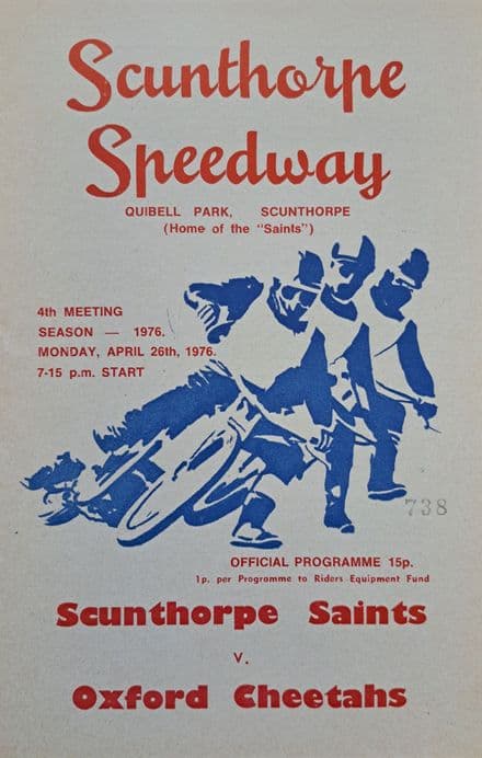 Scunthorpe v Oxford (1976, Apr 26th)