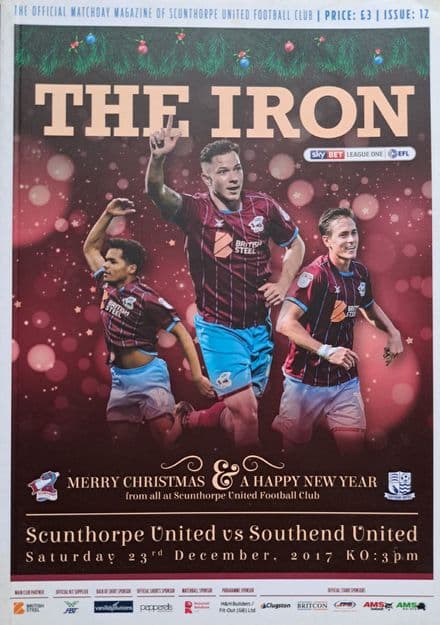 Scunthorpe v Southend, Lge 1 (2017, Dec 23rd)