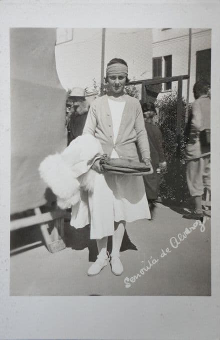 Senorita de Alvarez Card (Unused)