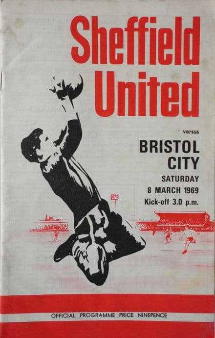 Sheffield Utd v Bristol City, Div 2 (1969, March 8th)
