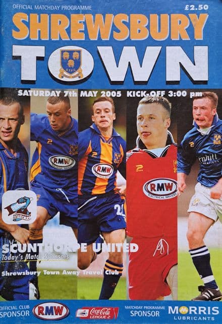 Shrewsbury v Scunthorpe, Lge 2 (2005, May 7th)