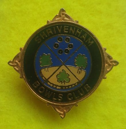 Shrivenham Bowls Club Pin Badge