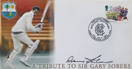Sir Garfield Sobers Cover (2004) SIGNED