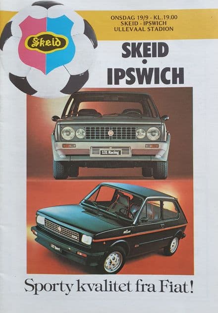 Skeid v Ipswich, UEFA Cup (1979, Sep 19th)