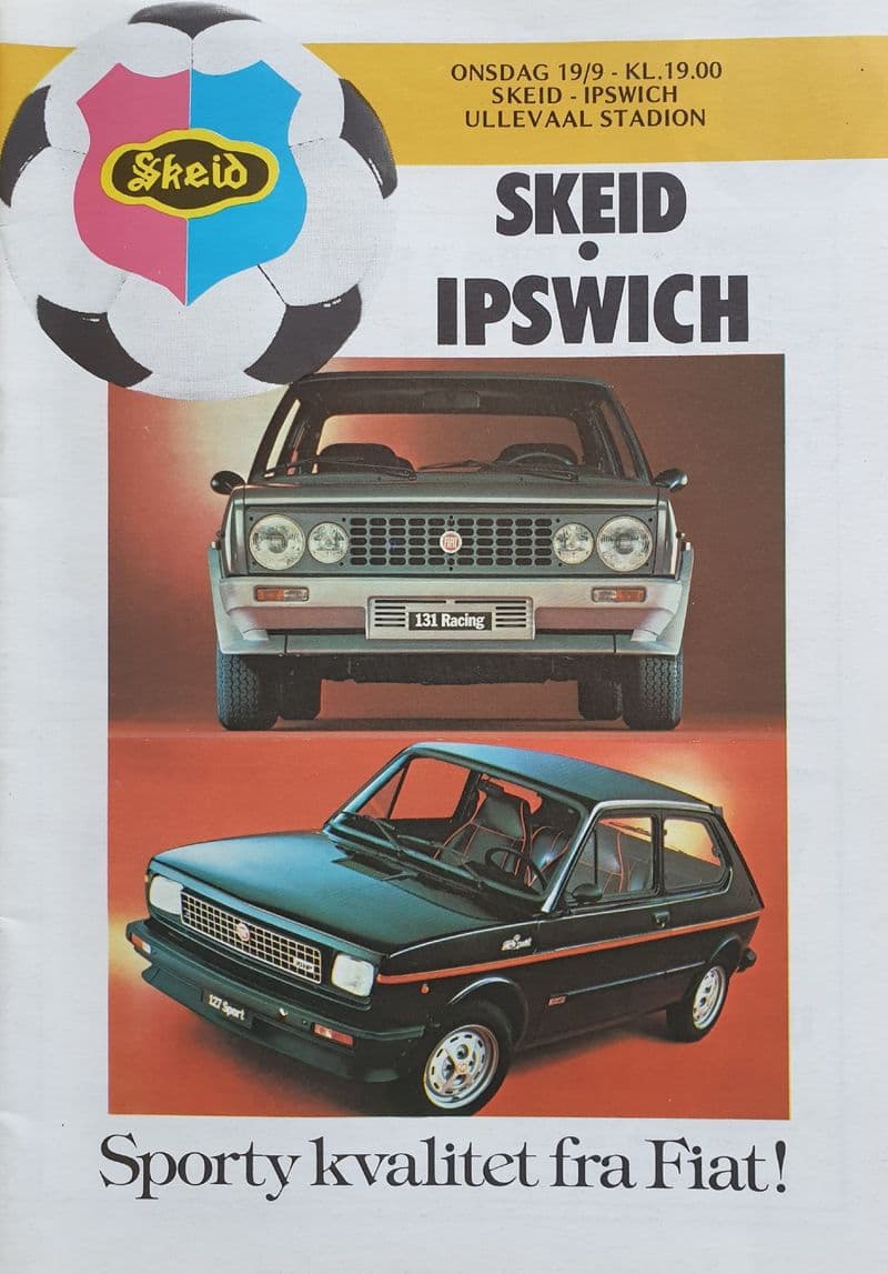 Skeid v Ipswich, UEFA Cup (1979, Sep 19th)