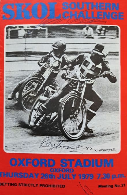 SKOL Southern Challenge (1979, Jul 26th) SIGNED