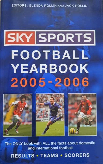 Sky Sports Football Yearbook 2005-06 ed by Glenda & Jack Rollin (Hardback)