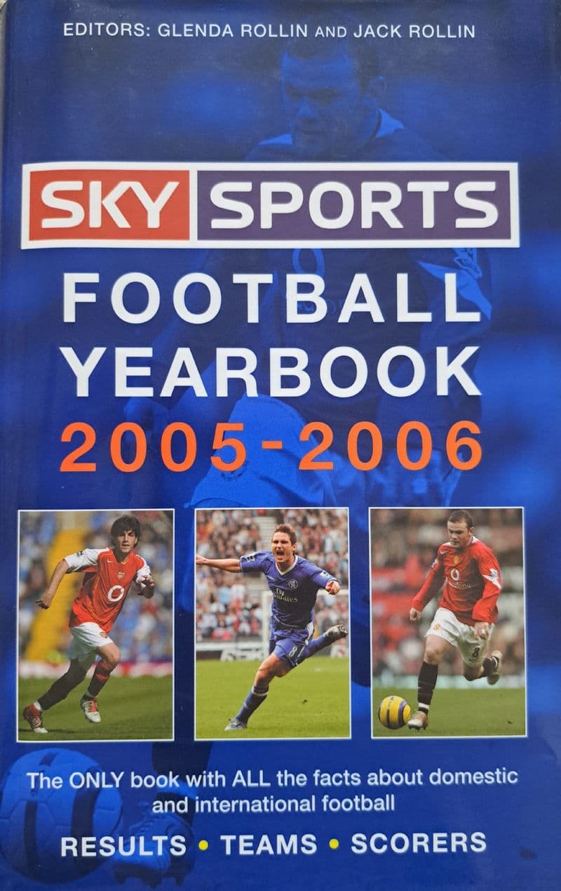 Sky Sports Football Yearbook 2005-06 ed by Glenda & Jack Rollin (Hardback)