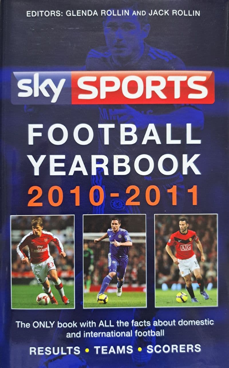 Sky Sports Football Yearbook 2010-2011 ed by Glenda & Jack Rollin (Hardback)