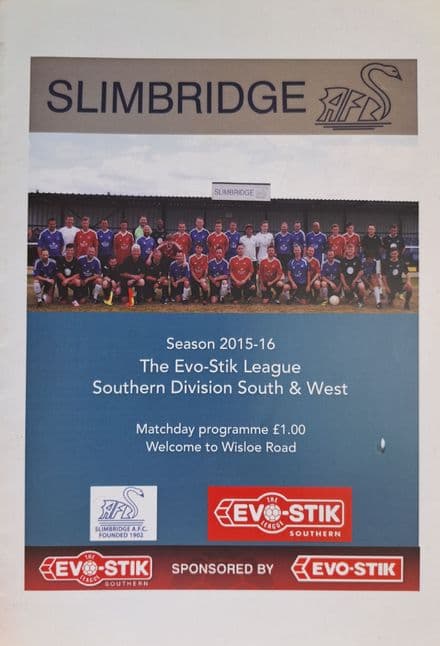 Slimbridge v Evesham, Evo-Stik Lge (2015, Aug 12th)