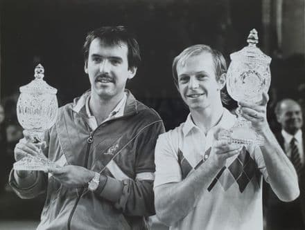 Slozil & Smid Press Photo (WCT Doubles 1984)