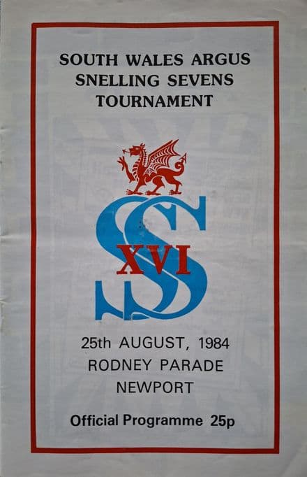 Snelling Sevens (1984, Aug 25th)