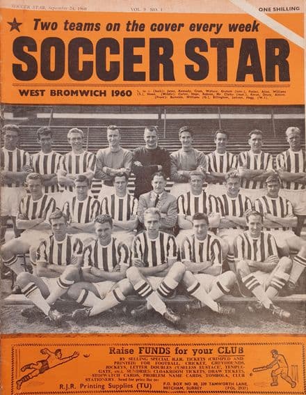 Soccer Star VOL 09 NO 01 (1960, Sep 24th)