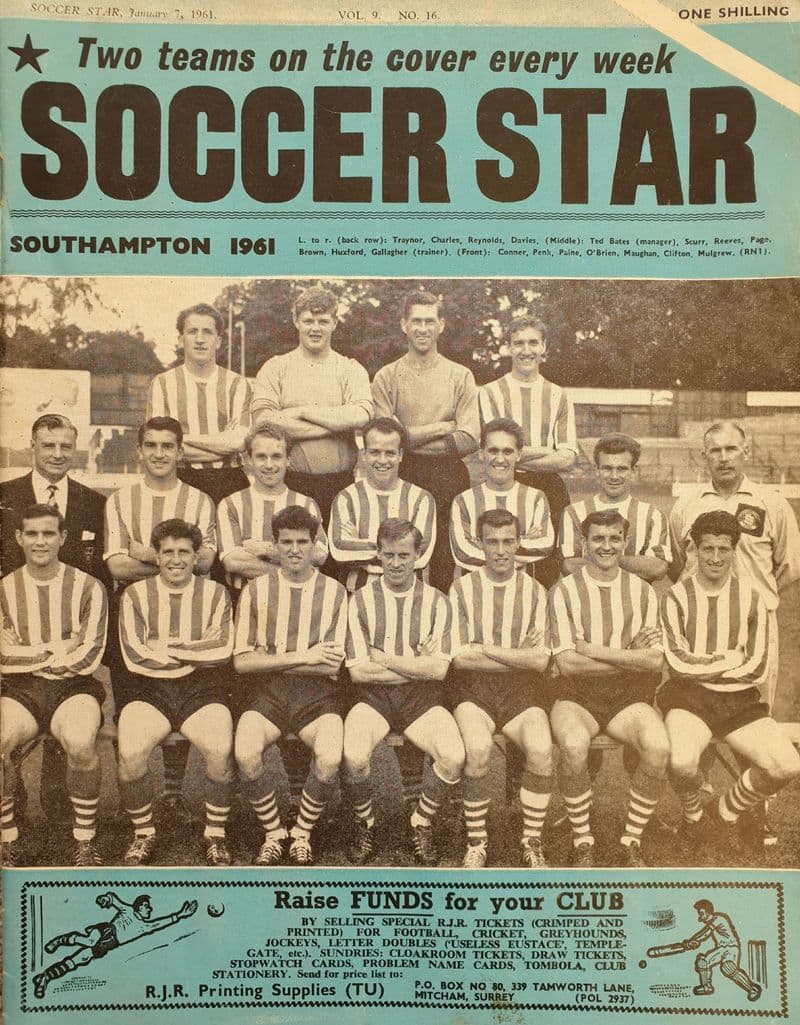Soccer Star VOL 09 NO 16 (1961, Jan 7th)