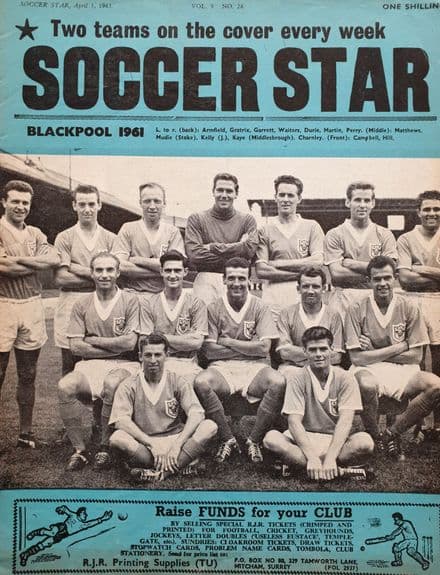 Soccer Star VOL 09 NO 28 (1961, Apr 1st)