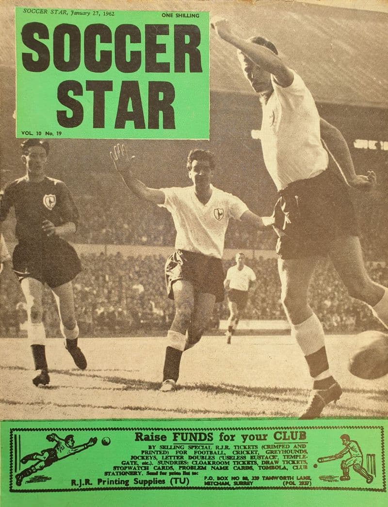 Soccer Star VOL 10 NO 19 (1962, Jan 27th)