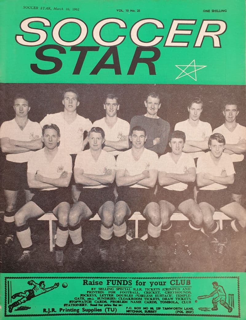 Soccer Star VOL 10 NO 25 (1962, Mar 10th)