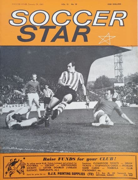 Soccer Star VOL 13 NO 20 (1965, Jan 29th)
