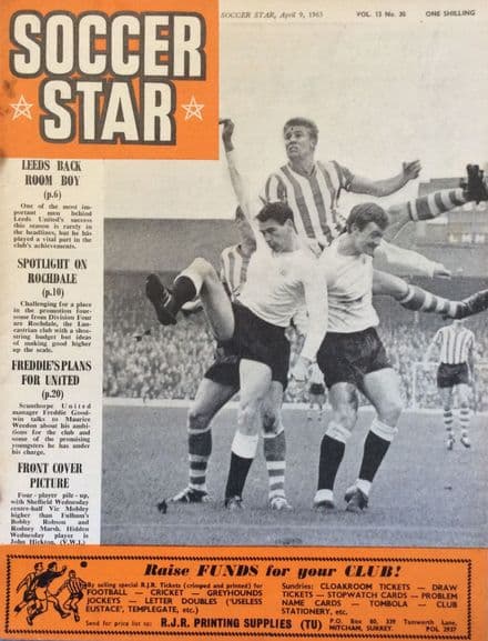 Soccer Star VOL 13 NO 30 (1965, Apr 9th)