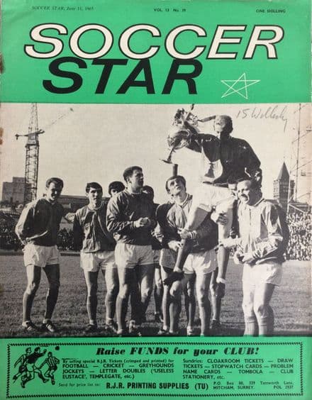 Soccer Star VOL 13 NO 39 (1965, Jun 11th)