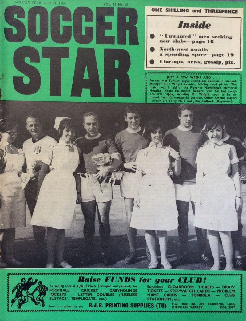 Soccer Star VOL 14 NO 41 (1966, Jun 24th)