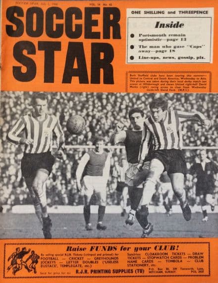 Soccer Star VOL 14 NO 42 (1966, Jul 1st)