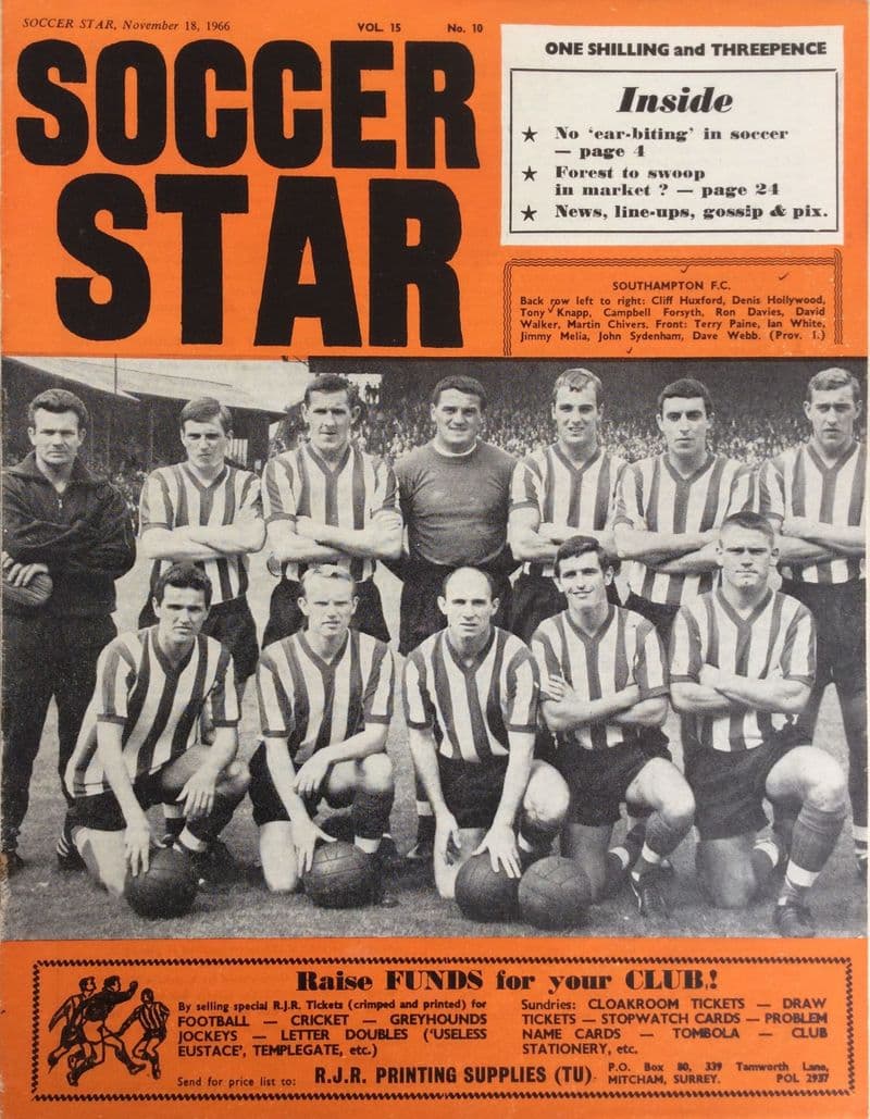 Soccer Star VOL 15 NO 10 (1966, Nov 18th)