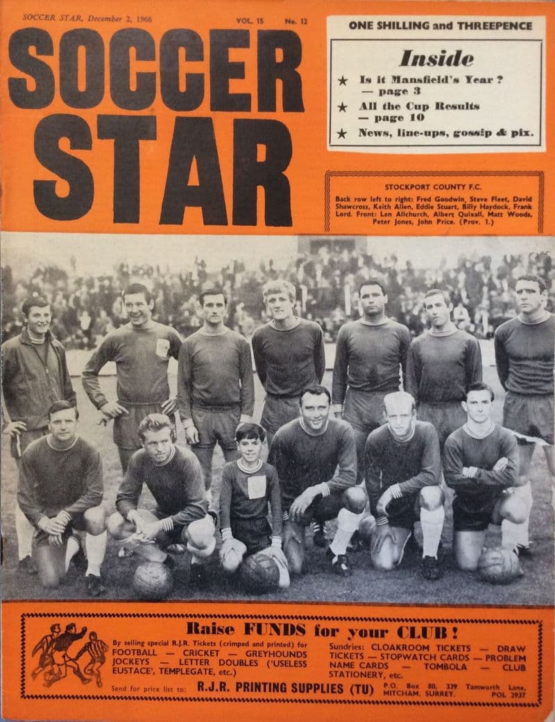 Soccer Star VOL 15 NO 12 (1966, Dec 2nd)