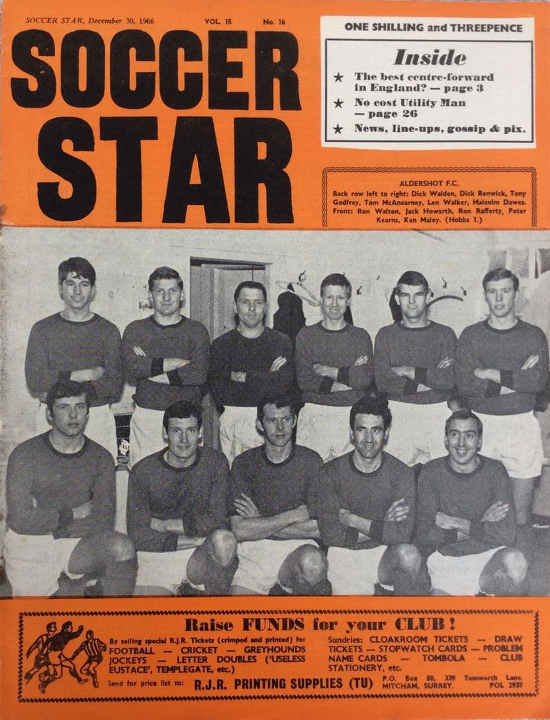 Soccer Star VOL 15 NO 16 (1966, Dec 30th)