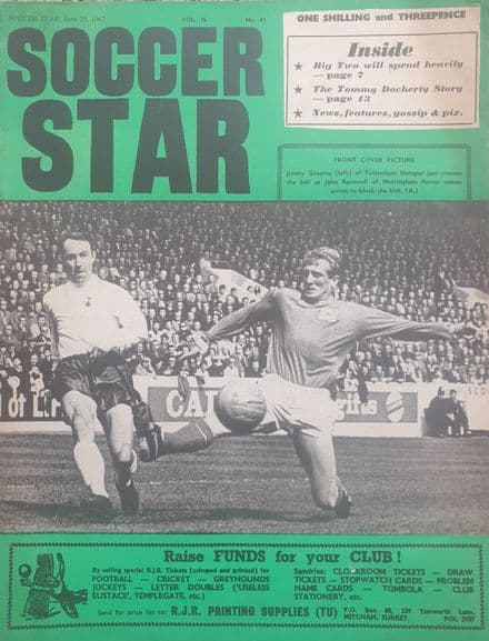 Soccer Star VOL 15 NO 41 (1967, Jun 23rd)