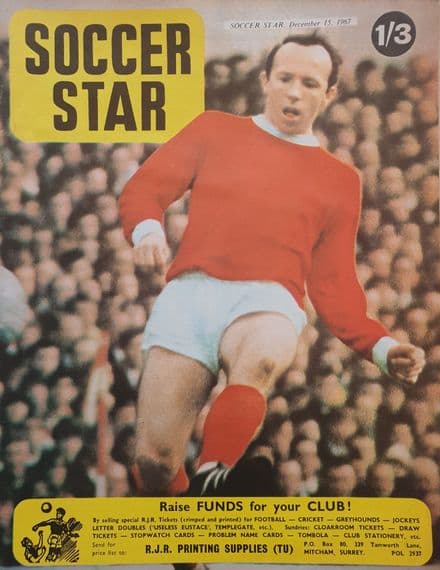 Soccer Star VOL 16 NO 14 (1967, Dec 15th)
